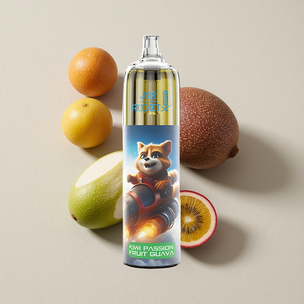 Kiwi Passion Guava JNR Rocket-X 12400 Puffs Adjustable Airflow