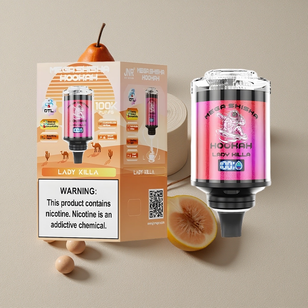 Lady Killa JNR Mega Shisha Hookah 100K Desktop Compatibility