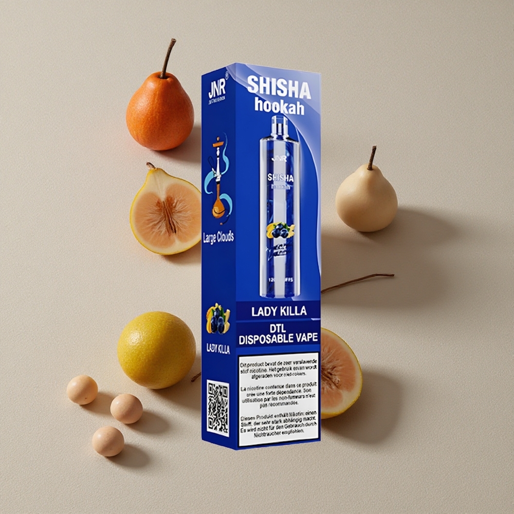 Lady Killa JNR Shisha Hookah 12000 Puffs Disposable Vape