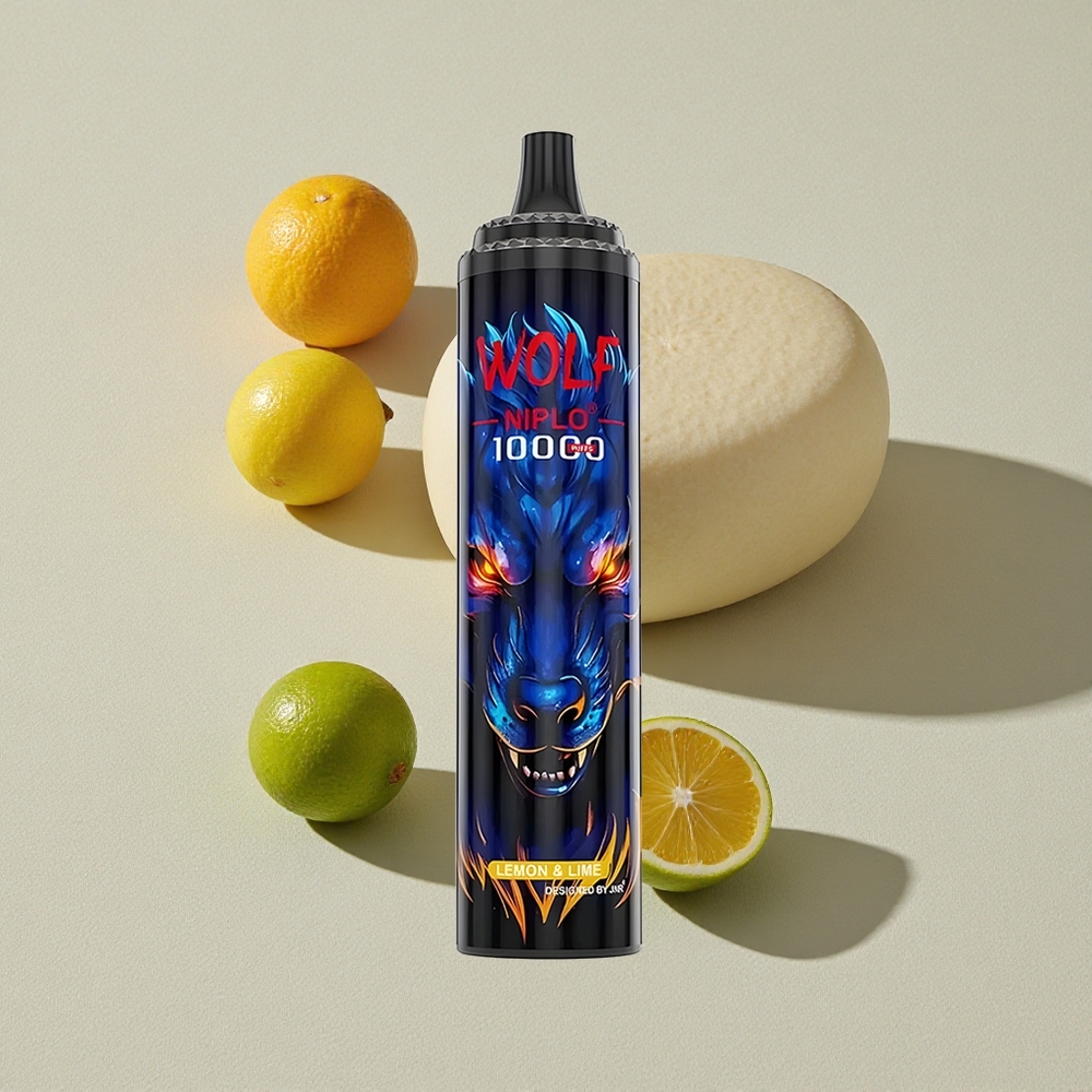 Lemon  Lime JNR Wolf Niplo 10000 Puffs Disposable Vape