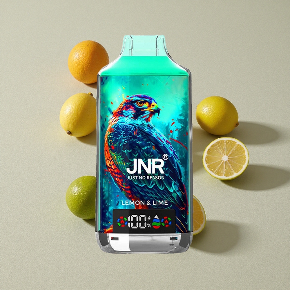 Lemon Lime JNR Falcon X 18000 Puffs Disposable Vape with Digital Display
