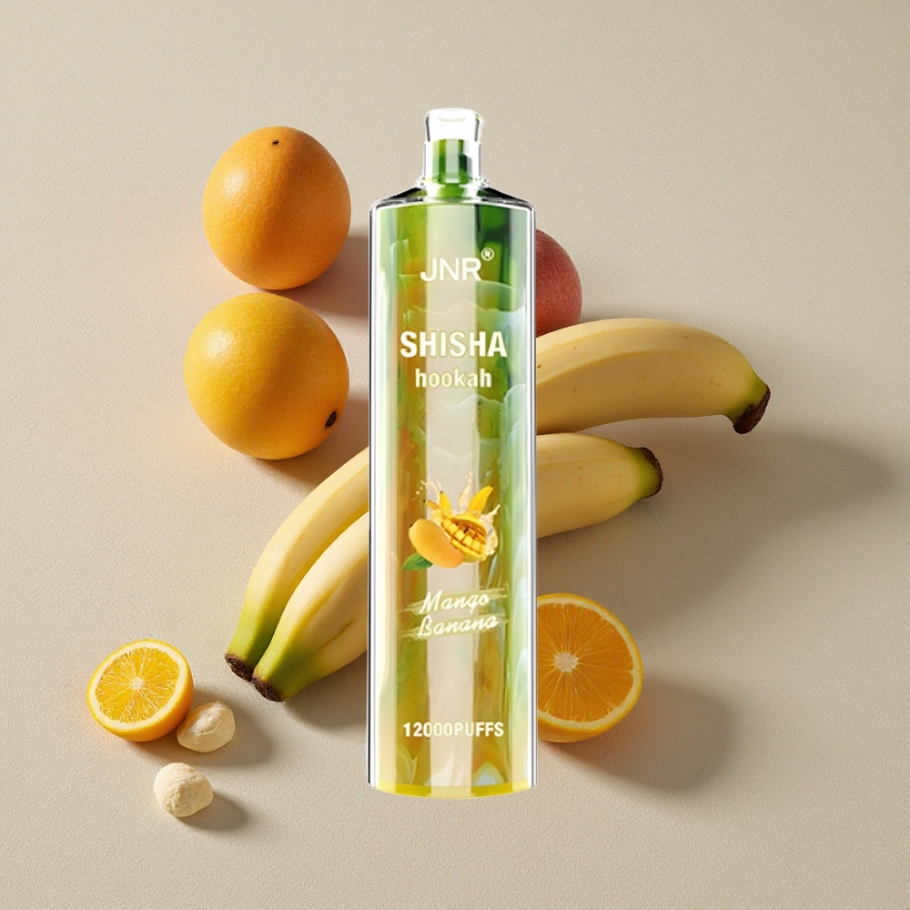 Mango Banana JNR Shisha Hookah 12000 Puffs Disposable Vape
