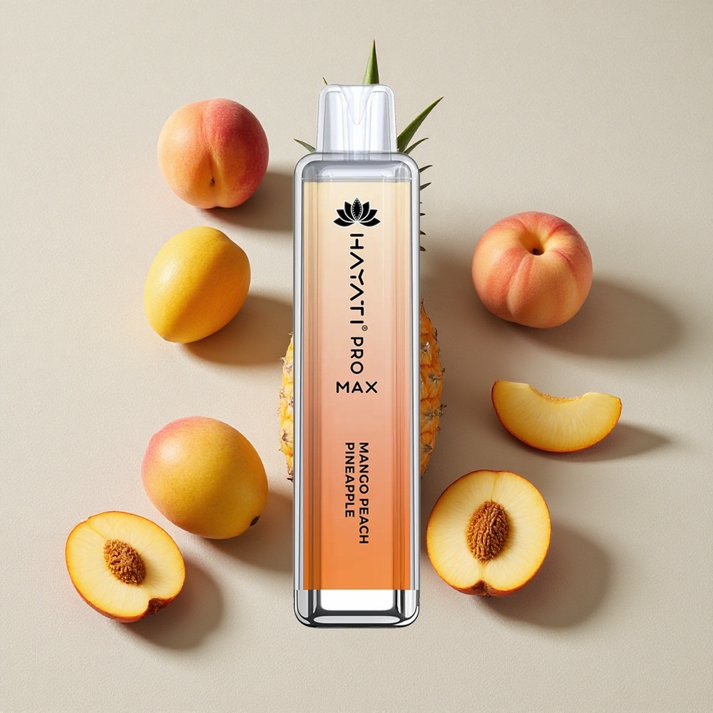 Mango Peach Pineapple Hayati Pro Max 4000 Puffs Disposable Vape