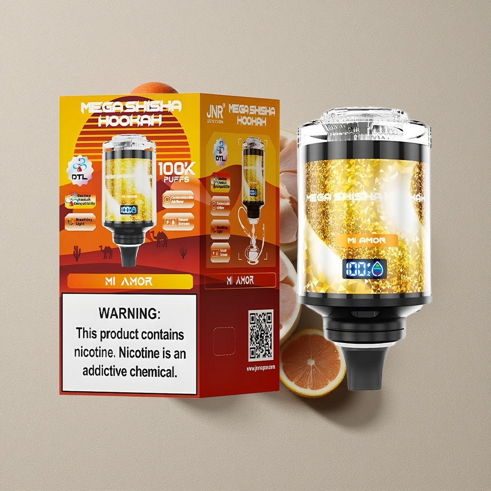 Mi Amor JNR Mega Shisha Hookah 100K Desktop Compatibility
