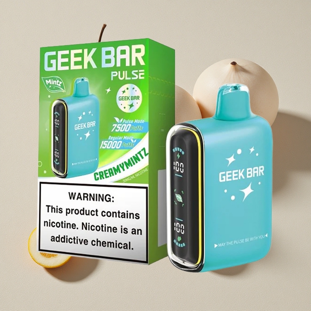 Mintz Edition GEEK BAR Pulse 15000 Puffs Disposable Vape