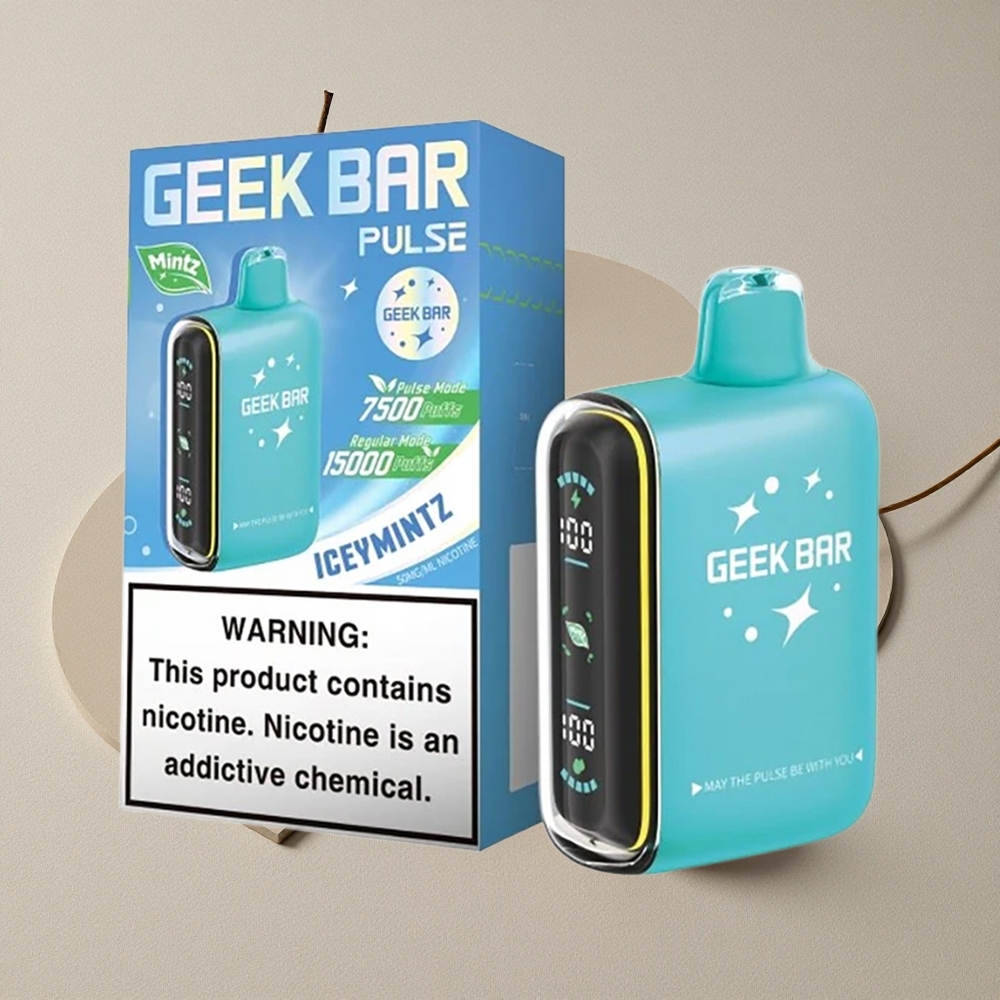 Mintz Edition GEEK BAR Pulse 15000 Puffs Disposable Vape