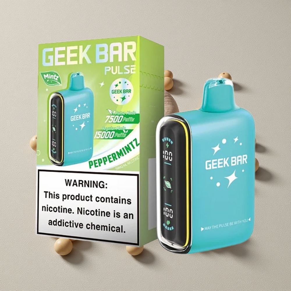 Mintz Edition GEEK BAR Pulse 15000 Puffs Disposable Vape