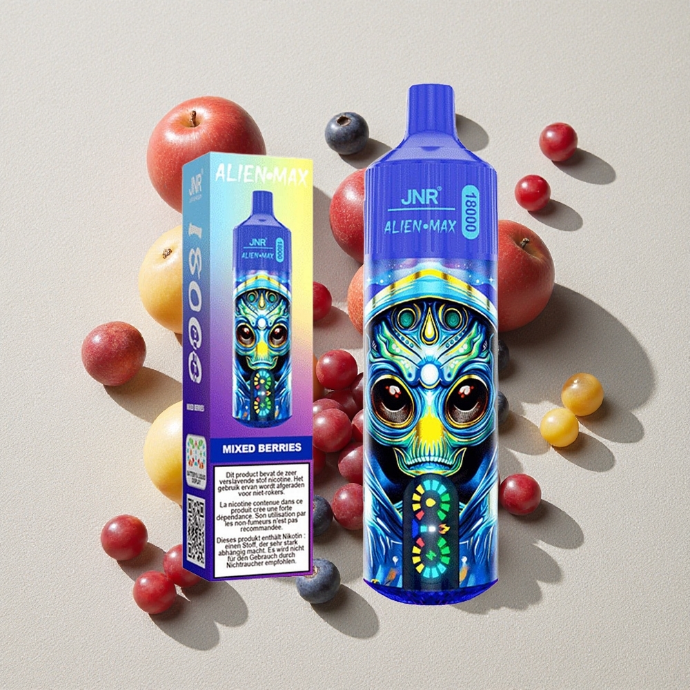 Mixed Berries JNR Alien Max 18000 Puffs Dual Mesh Disposable Vape