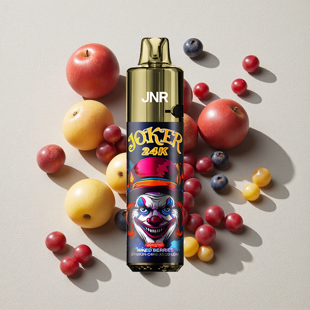 Mixed Berries JNR Joker 24K Puffs Refillable Disposable Vape
