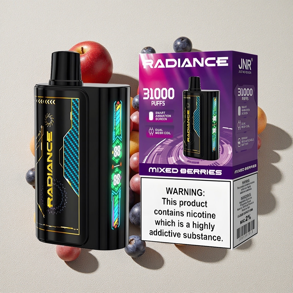 Mixed Berries JNR Radiance 31000 Puffs Disposable Vape