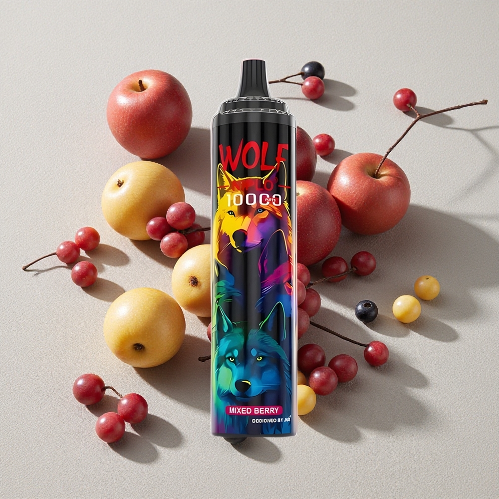Mixed Berry JNR Wolf Niplo 10000 Puffs Disposable Vape
