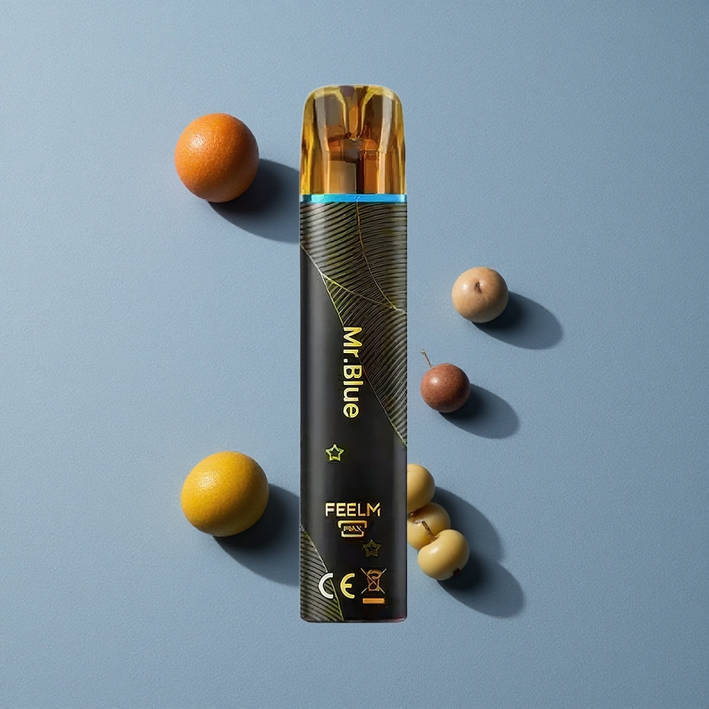 Mr Blue+JNR BlackGolden 800 Puffs Disposable Vape