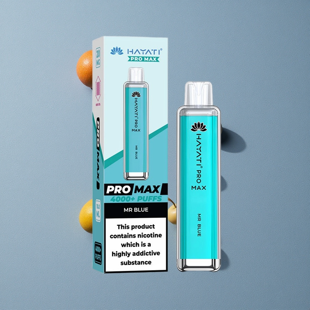 Mr Blue Hayati Pro Max 4000 Puffs Rechargeable Disposable Vape