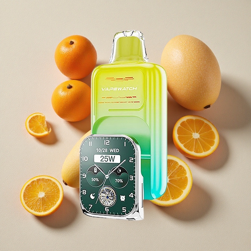 Orange Mango JNR VapeWatch 30000 Puffs Disposable Vape