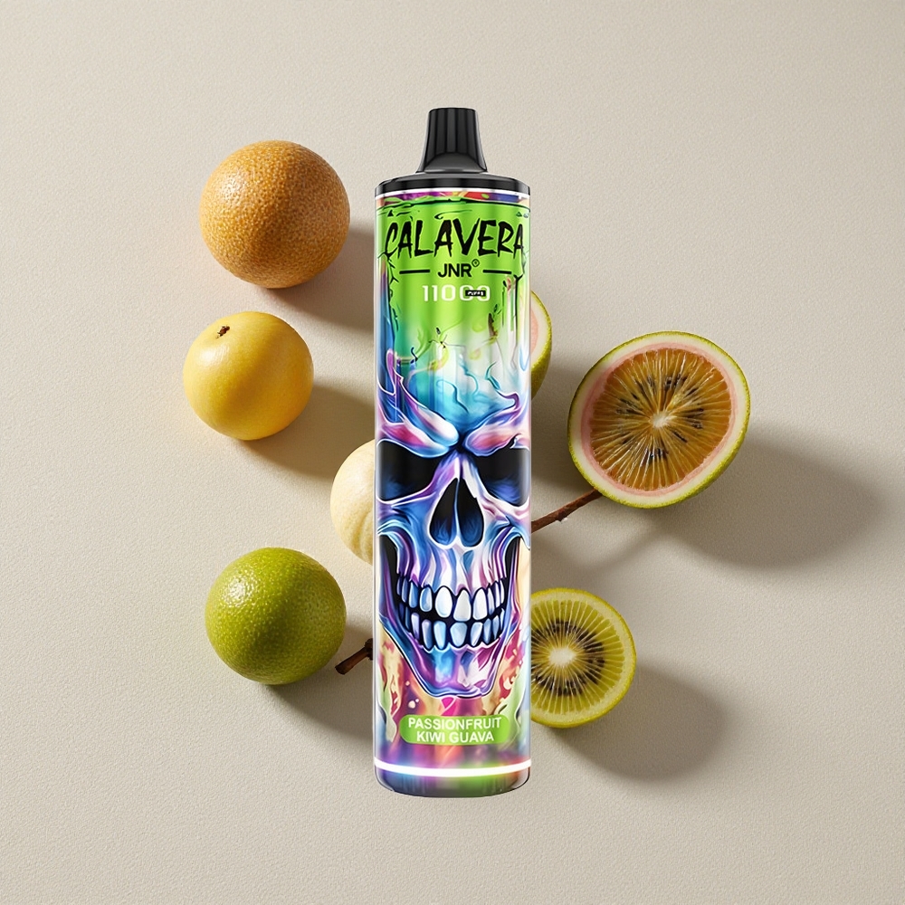 Passionfruit Kiwi Guava JNR Calavera 11000 Puffs Disposable Vape with Type-C Charging