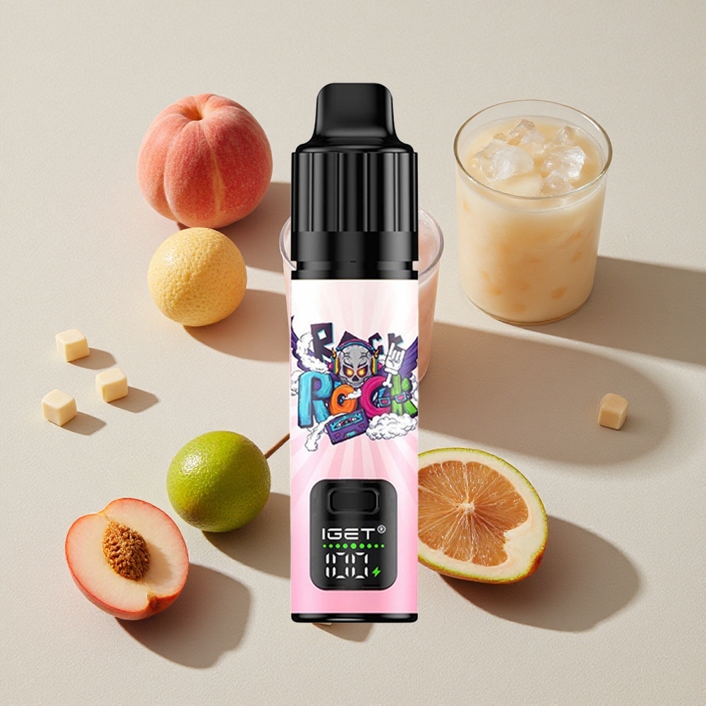 Peach Lychee Lime Ice IGET BAR PLUS S3 10000 Puffs Disposable Vape