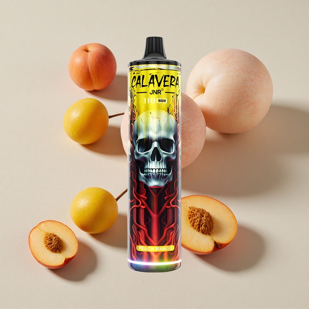 Peach Mango JNR Calavera 11000 Puffs