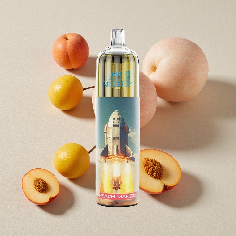 Peach Mango JNR Rocket-X 12400 Puffs Disposable Vape
