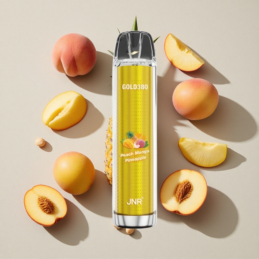 Peach Mango Pineapple JNR Glod380 6000 Puffs Disposable Vape