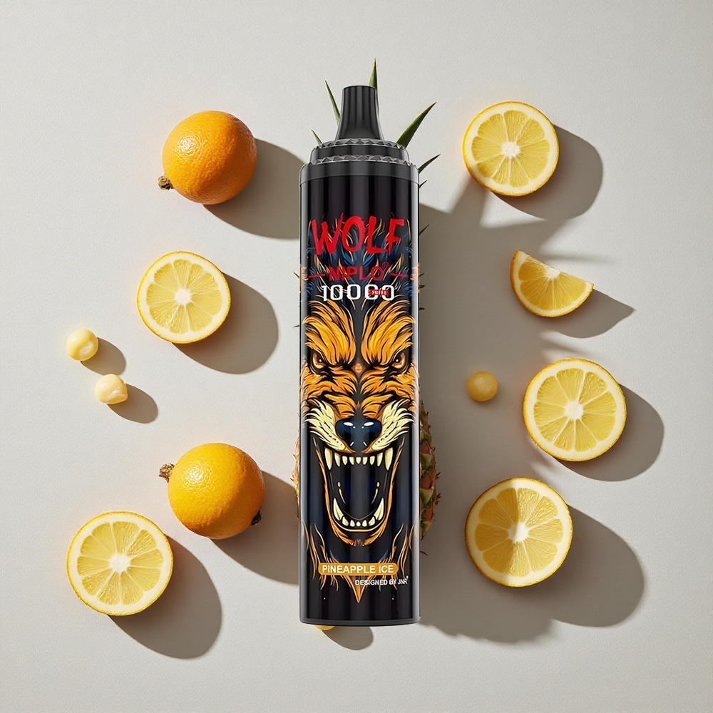 Pineapple Ice JNR Wolf Niplo 10000 Puffs Disposable Vape