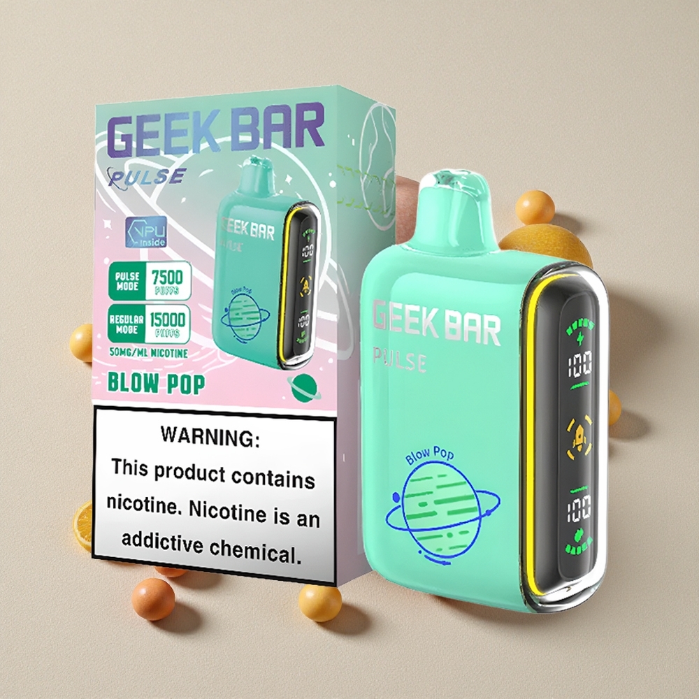Planet Edition GEEK BAR Pulse 15000 Puffs Disposable Vape