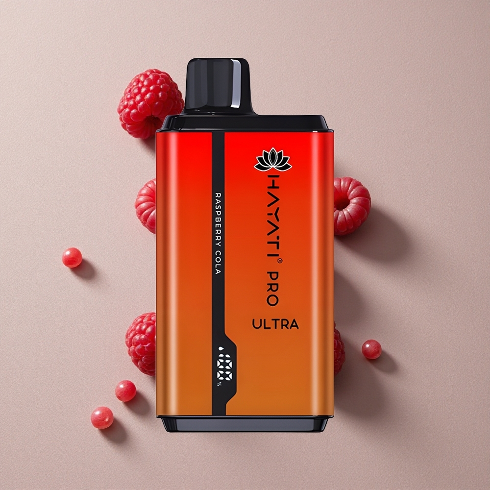 Raspberry Cola Hayati Pro Ultra 15000 Puffs