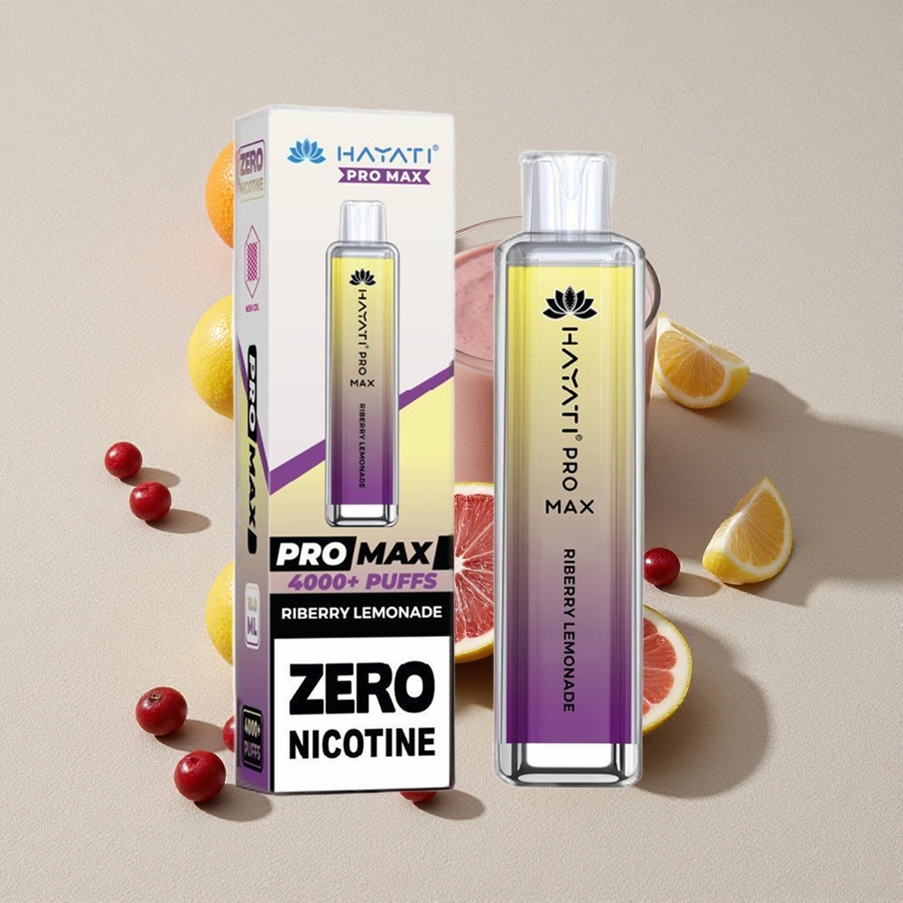 Riberry Lemonade Hayati Pro Max 4000 Puffs Rechargeable Disposable Vape