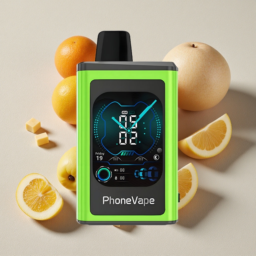 Sour Apple Ice JNR PhoneVape 30000 puffs Disposable Vape with Turbo Mode