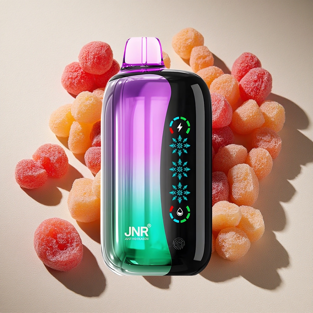 Sour Cherry Gummies JNR Flex Ice 21000 Puffs Disposable Vape