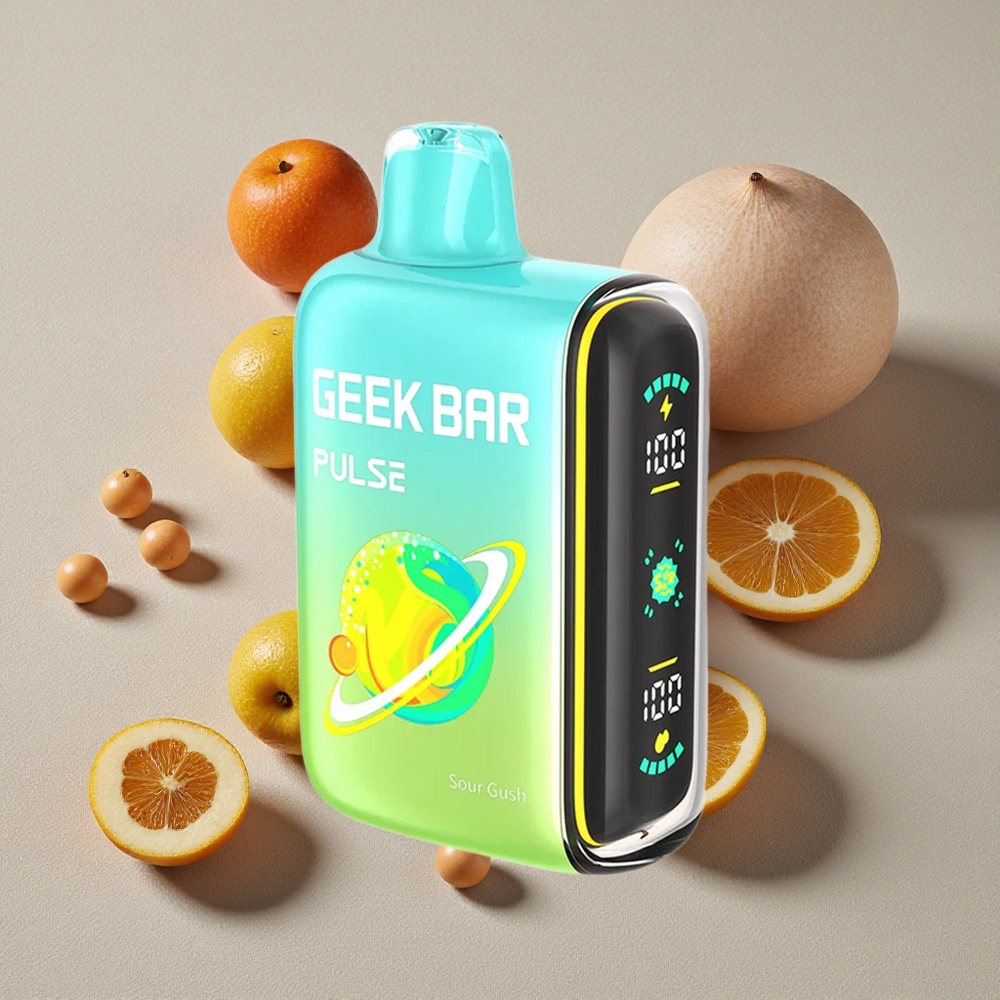 Sour Edition GEEK BAR Pulse 15000 Puffs Disposable Vape