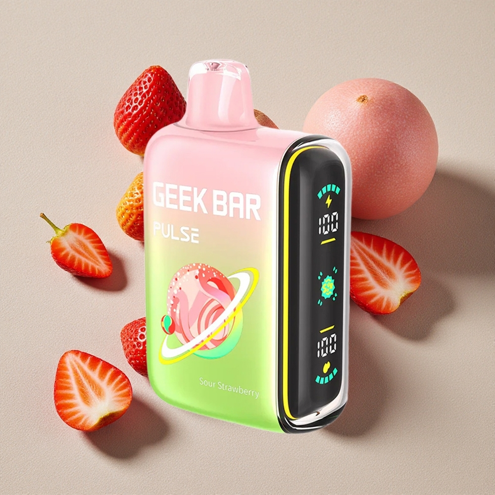 Sour Edition GEEK BAR Pulse 15000 Puffs Disposable Vape