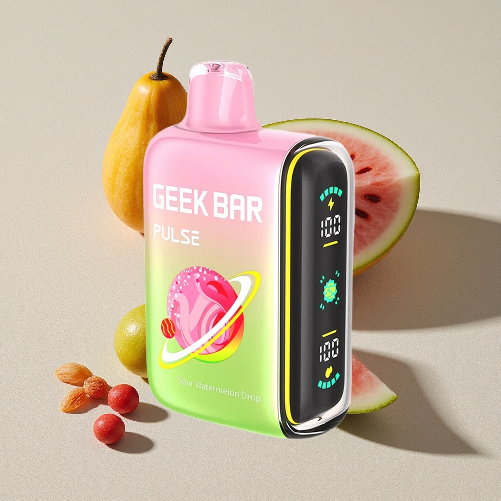 Sour Edition GEEK BAR Pulse 15000 Puffs Disposable Vape
