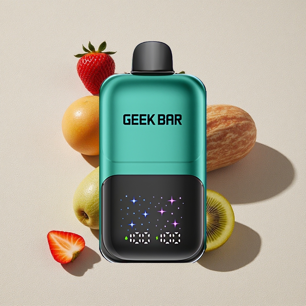 Strawberry  Kiwi GEEK BAR 2GO 50000 Puffs Interactive Large Screen