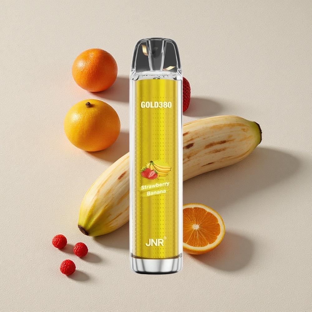 Strawberry Banana JNR Glod380 6000 Puffs Disposable Vape