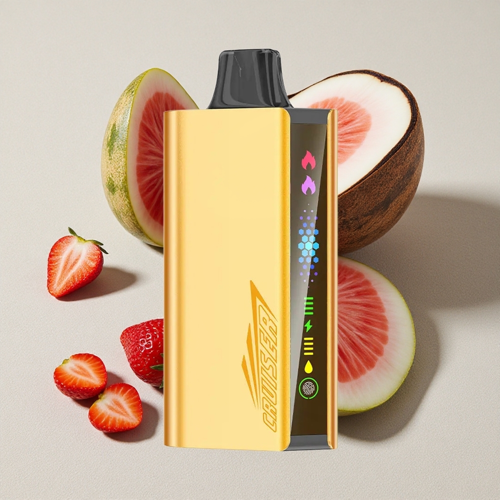 Strawberry Coconut Watermelon JNR Cruiser 12000 Puffs No-Charge Disposable Vape
