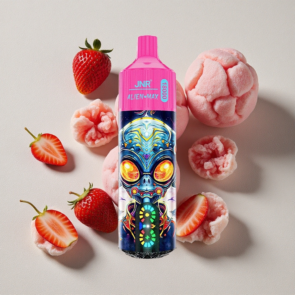 Strawberry Ice JNR Alien Max 18000 Puffs Smart LED Display