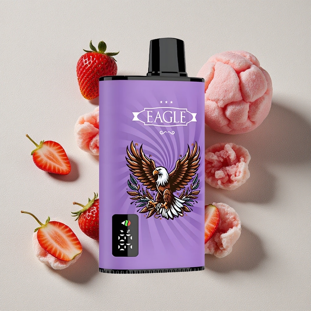 Strawberry Ice JNR EAGLE Smart 23000 Puffs Digital Screen Disposable Vape