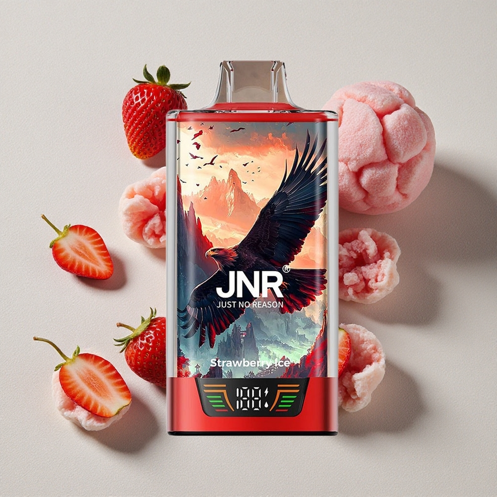 Strawberry Ice JNR Falcon Pro 28000 Disposable Vape