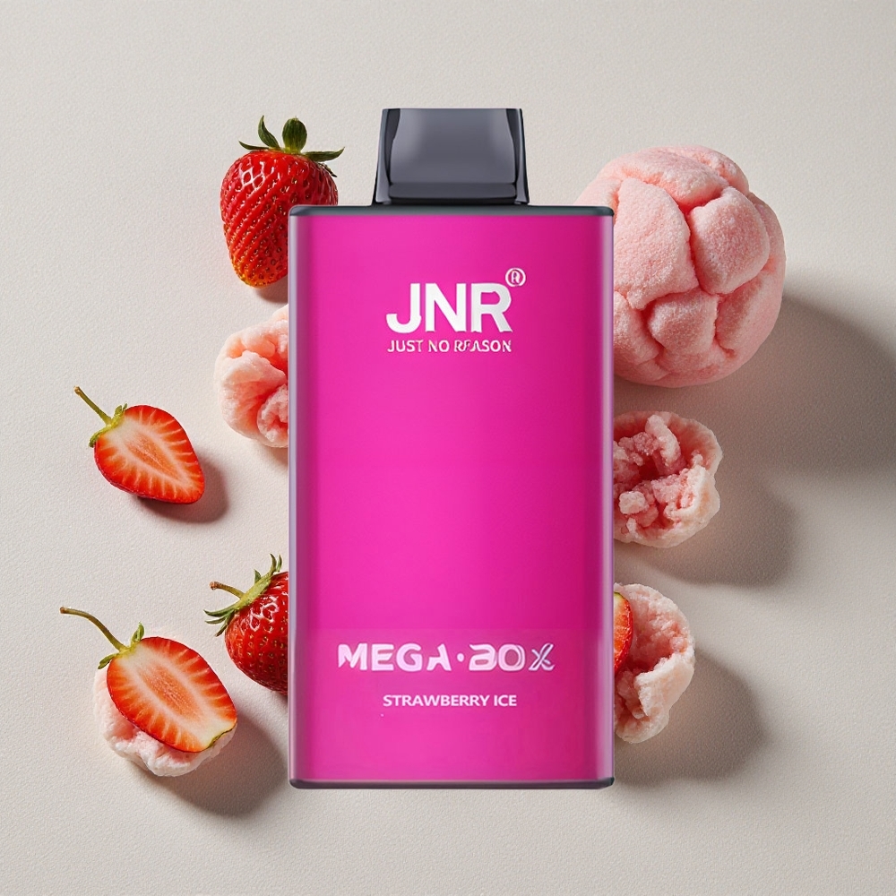 Strawberry Ice JNR Mega Box 25000 Puffs Disposable Vape