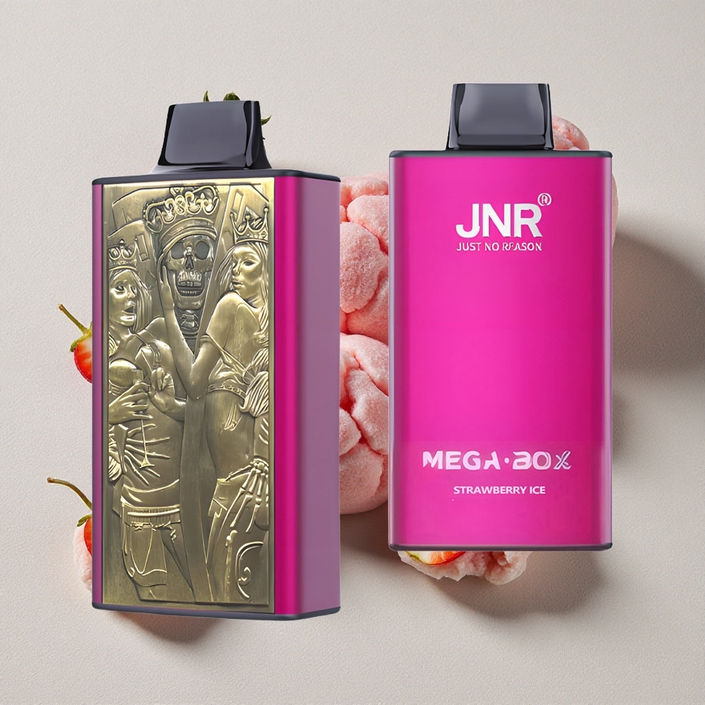 Strawberry Ice JNR Mega Box 25000 Puffs Disposable Vape