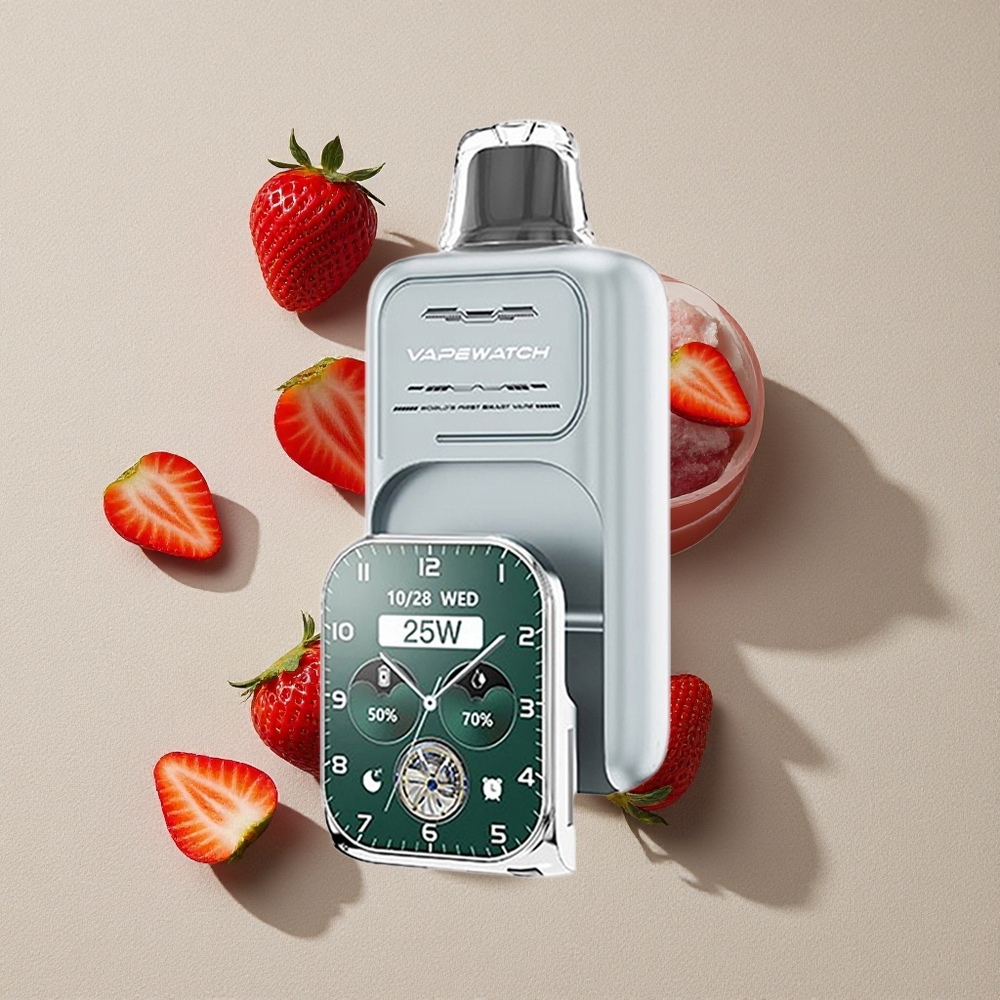 Strawberry Ice JNR VapeWatch 30000 Puffs Disposable Vape