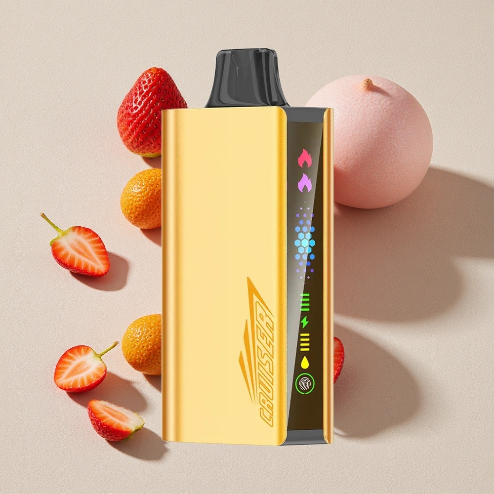Strawberry JNR Cruiser 12000 Puffs No-Charge Disposable Vape