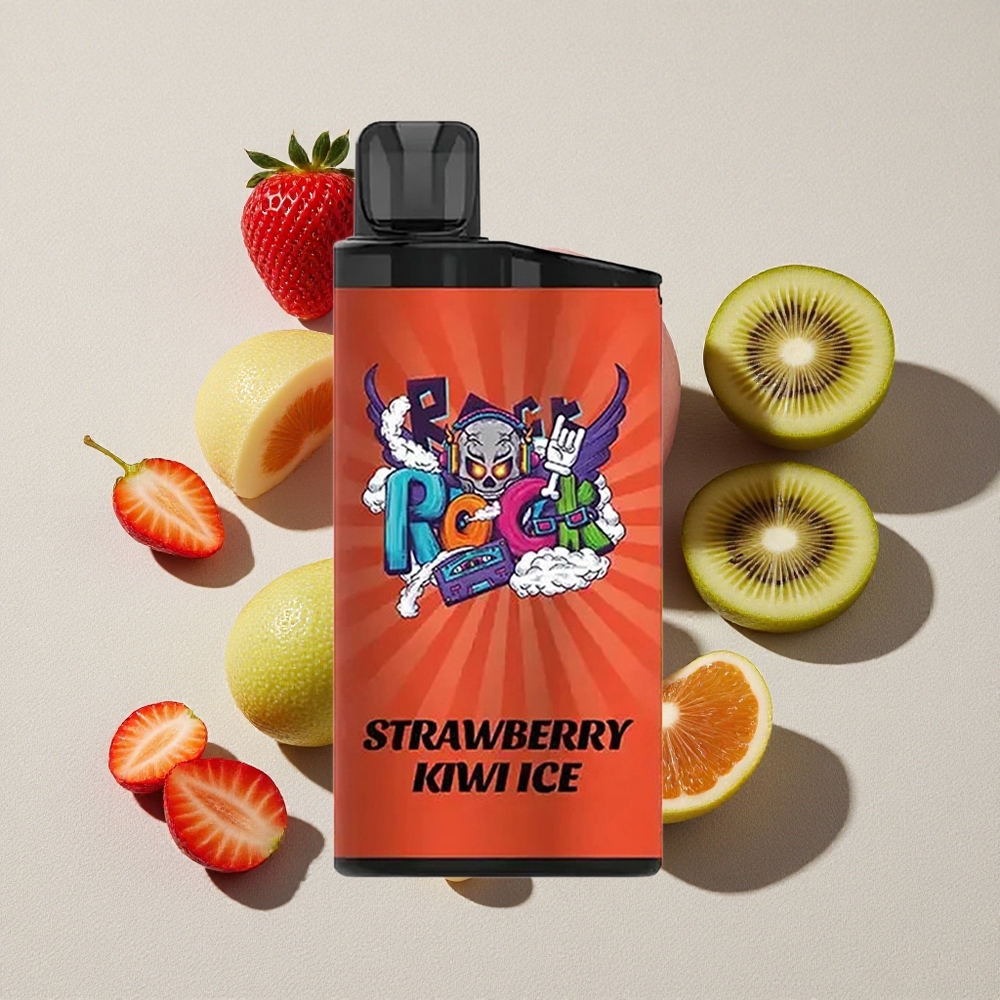 Strawberry Kiwi Ice IGET Bar 3500 Puffs Disposable Vape