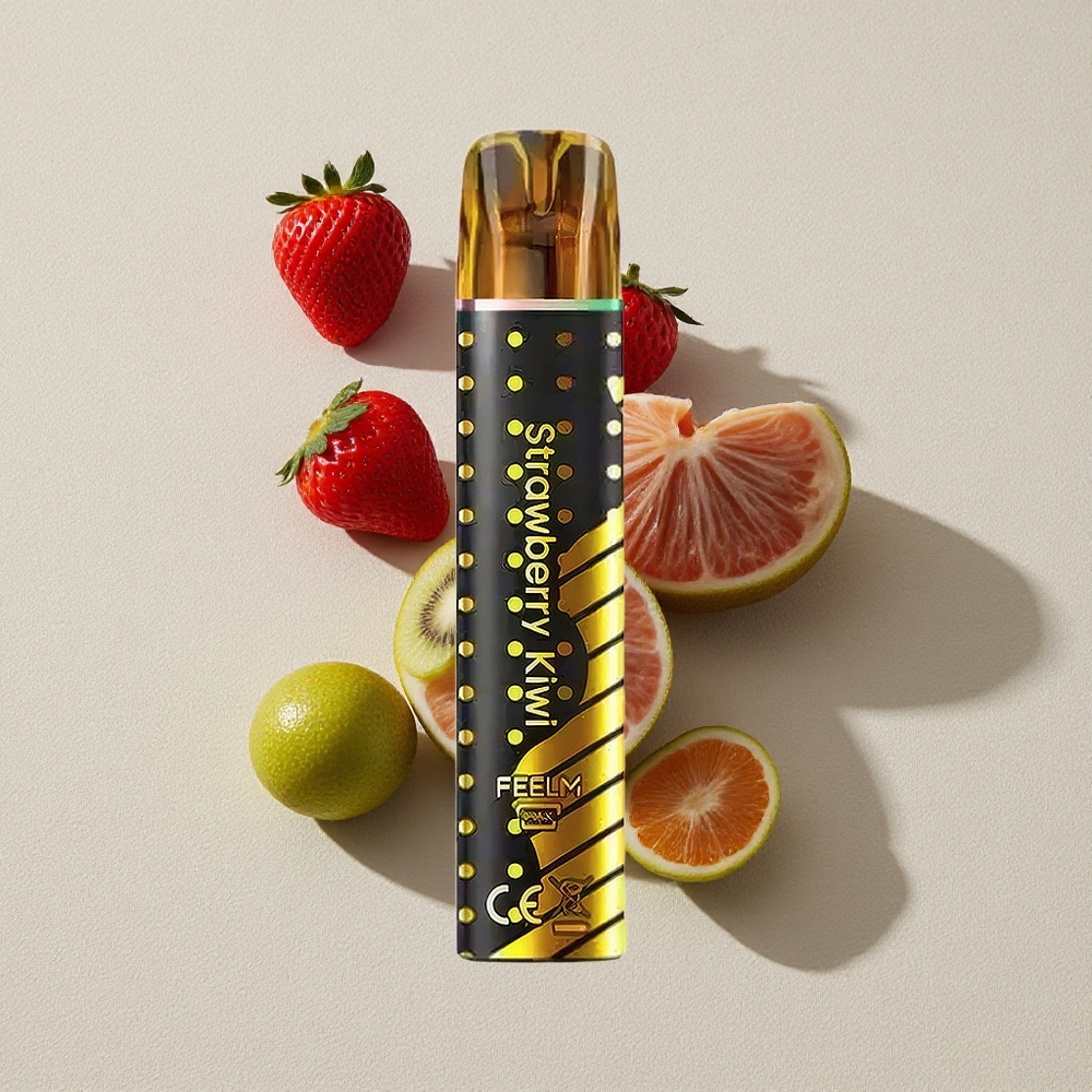 Strawberry Kiwi JNR BlackGolden 800 Puffs Disposable Vape
