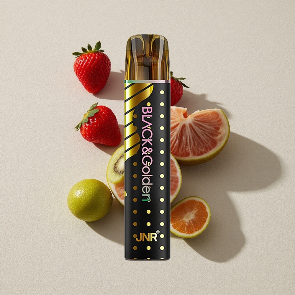 Strawberry Kiwi JNR BlackGolden 800 Puffs Disposable Vape