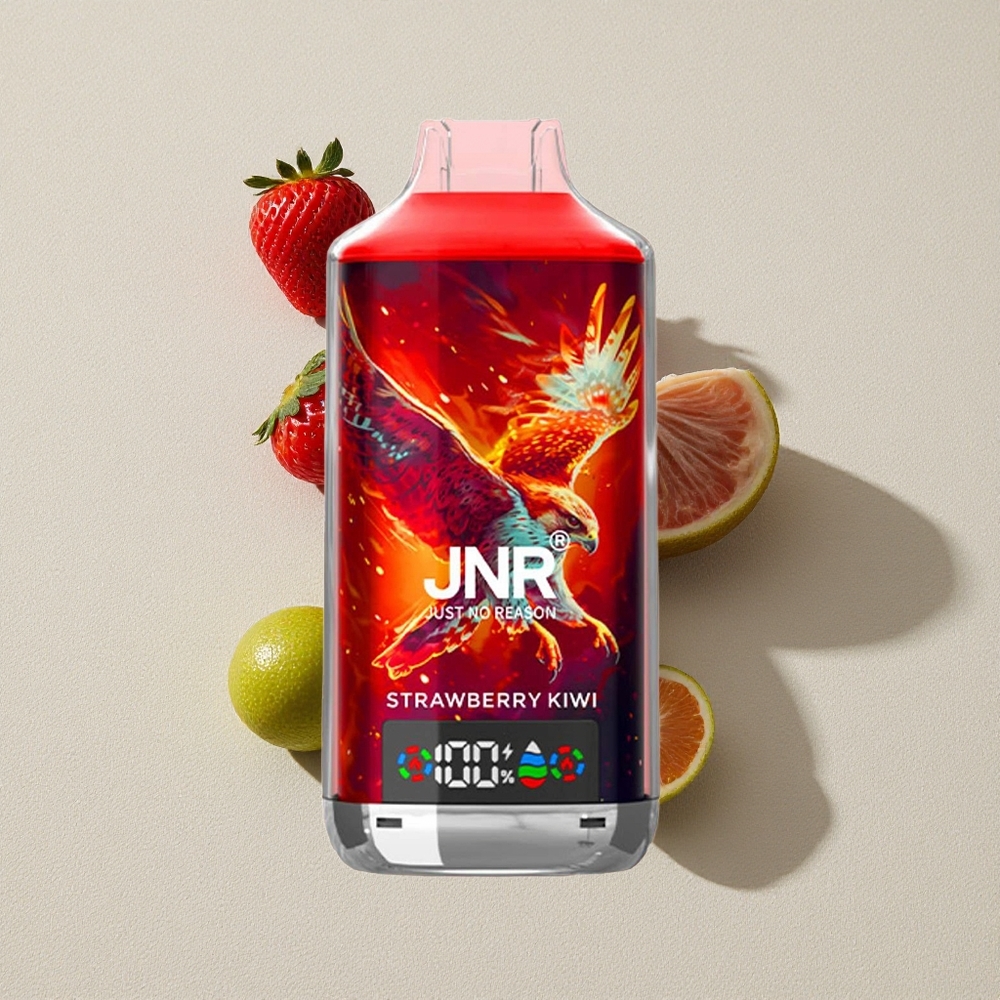 Strawberry Kiwi JNR Falcon X 18000 Puffs Dual Mesh