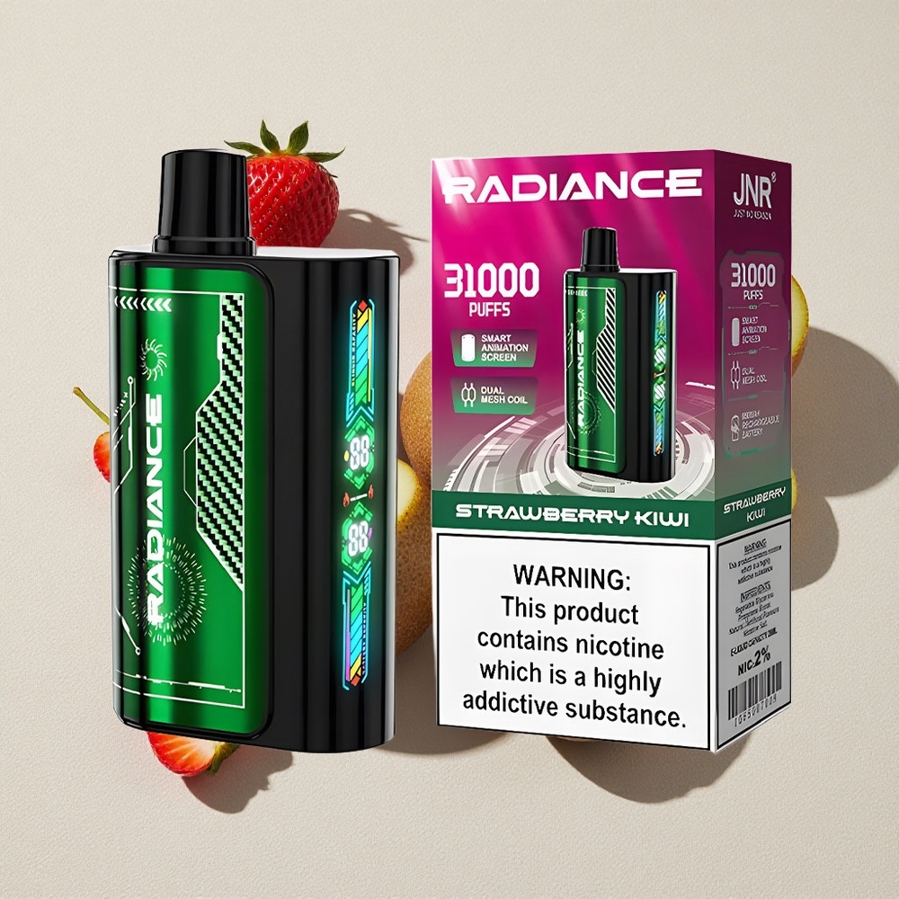 Strawberry Kiwi JNR Radiance 31000 Puffs Disposable Vape