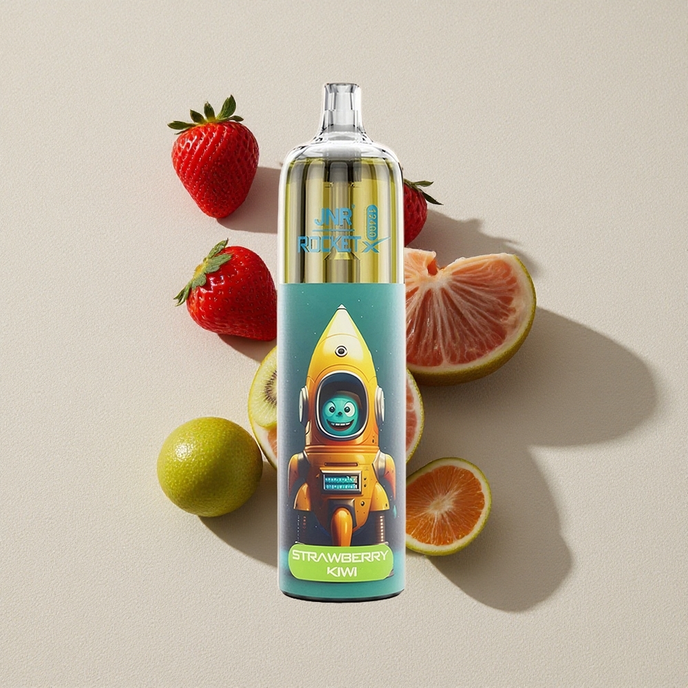Strawberry Kiwi JNR Rocket-X 12400 Puffs Adjustable Airflow