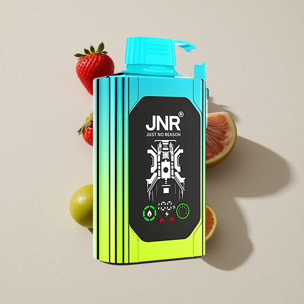 Strawberry Kiwi JNR Shisha Hookah Box 20500 Puffs Dual Mesh Coil