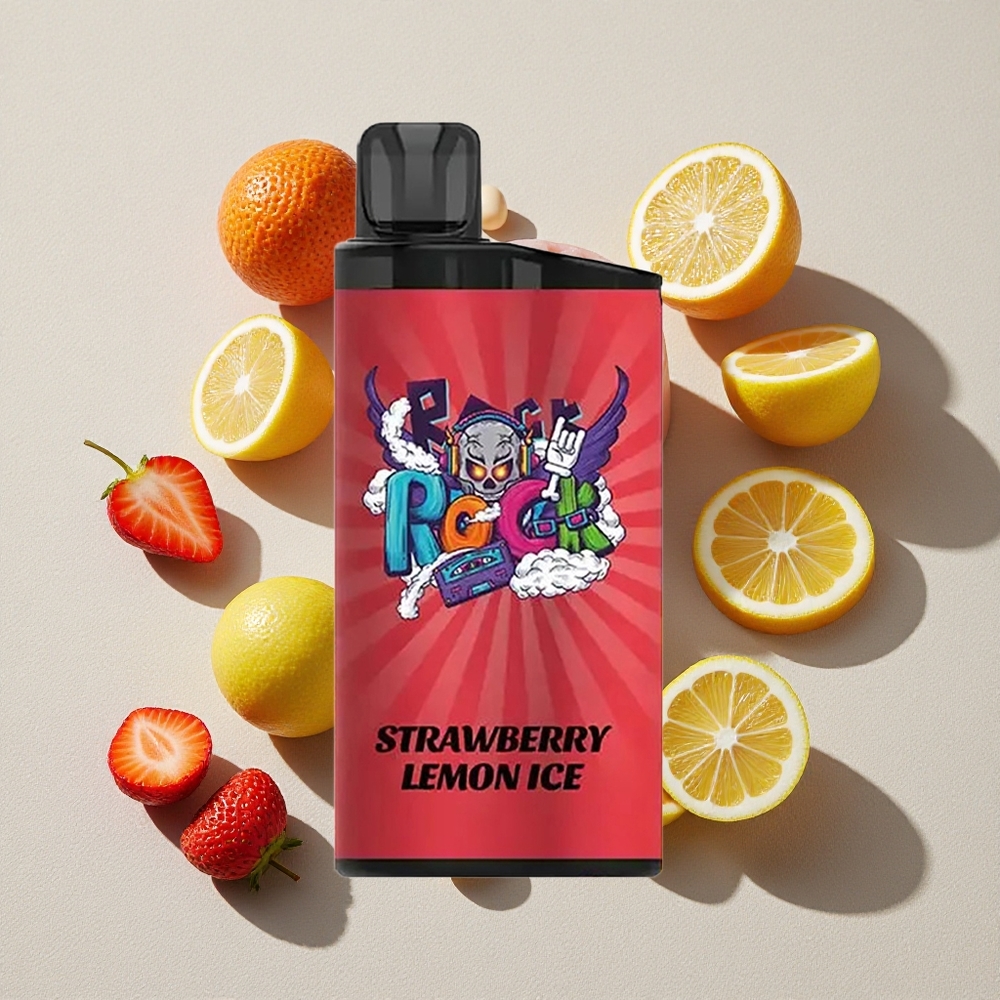 Strawberry Lemon Ice IGET Bar 3500 Puffs 1400 mAh
